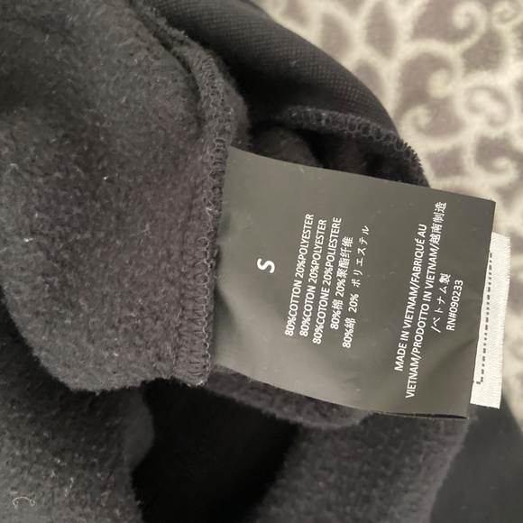 Essentials brand heavy cotton hoodie Adult S shimmer logo. Like New! - Picture 9 of 9